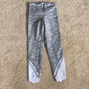 EUC Lululemon Wunder Under Scalloped Edge Leggings Sz 4